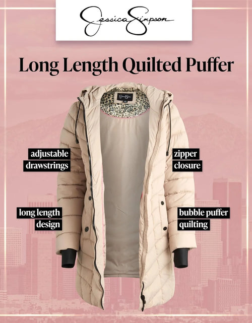 Load image into Gallery viewer, Women&#39;S Winter Coat - Long Length Packable Quilted Puffer Jacket (S-3XL)
