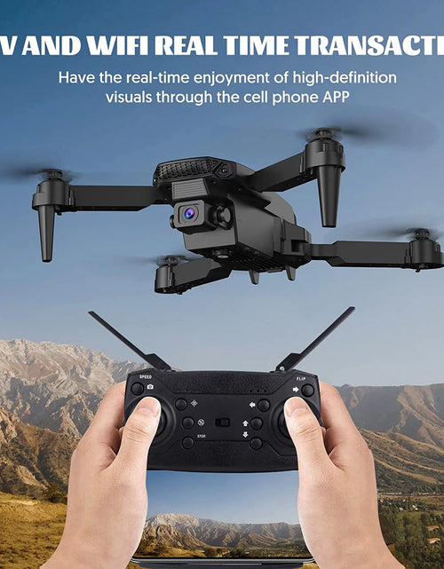 Load image into Gallery viewer, RC Mini Drones with Camera for Adults 4K for Beginners Kids with Live Video Camera Drones Support Wifi FPV
