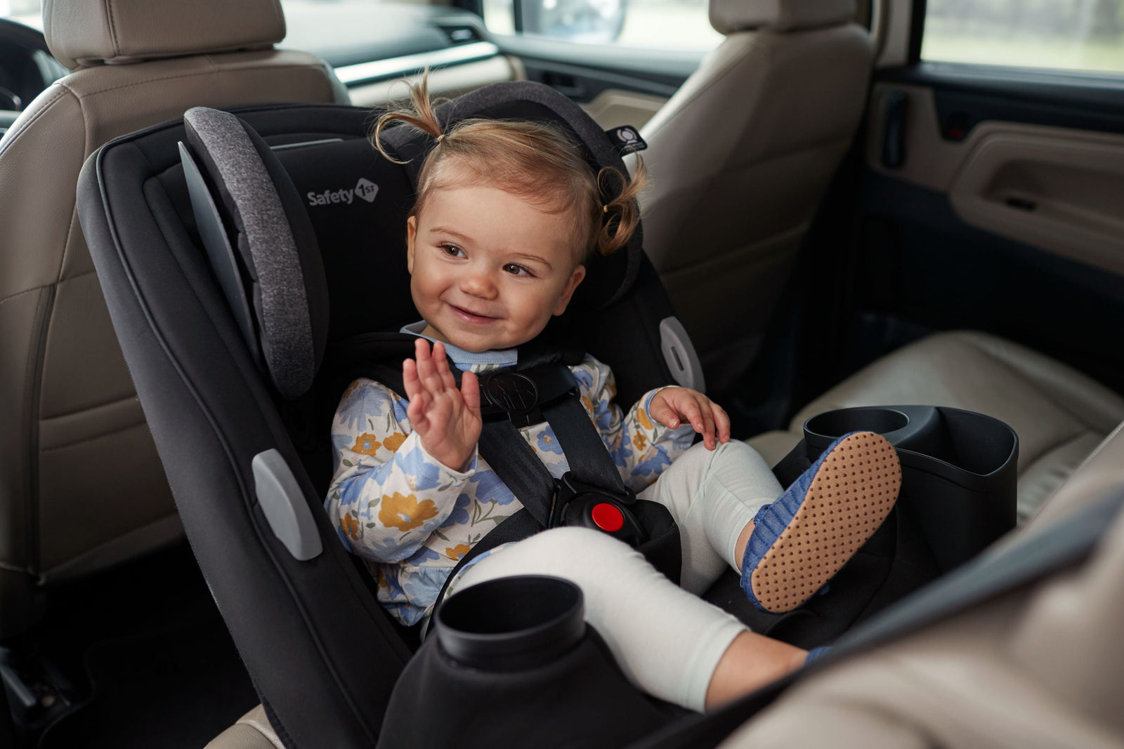 Safety 1ˢᵗ Grow and Go Sprint All-In-One Convertible Car Seat, Arctic Lake