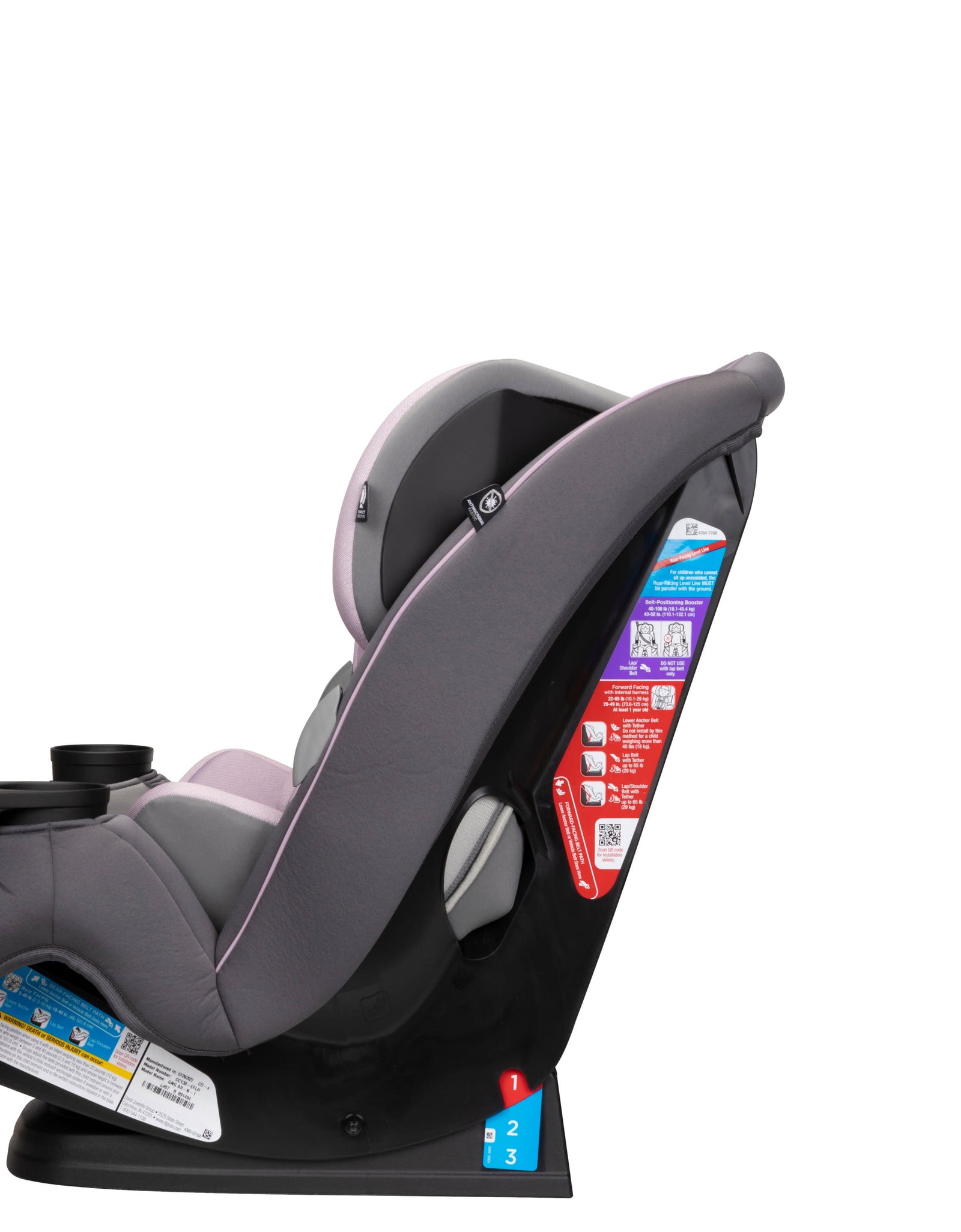 Safety 1ˢᵗ Grow and Go Sprint All-In-One Convertible Car Seat, Arctic Lake