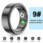 5ATM Waterproof Smart Ring for Men Women Health Monitoring 100+ Sport Modes Fitness Tracking Waterproof Sport Ring Smart 2024New