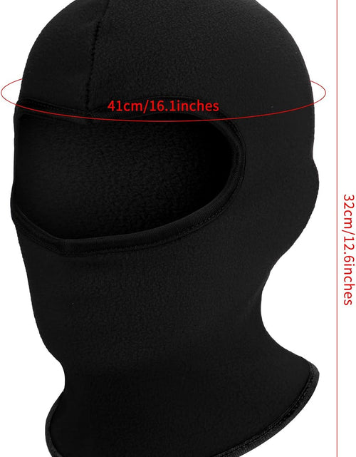 Load image into Gallery viewer, 2 Pieces Kid Balaclava Ski Neck Warmers Windproof Ear Muffs Hats Winter Fleece Gaiters for Boy Girls
